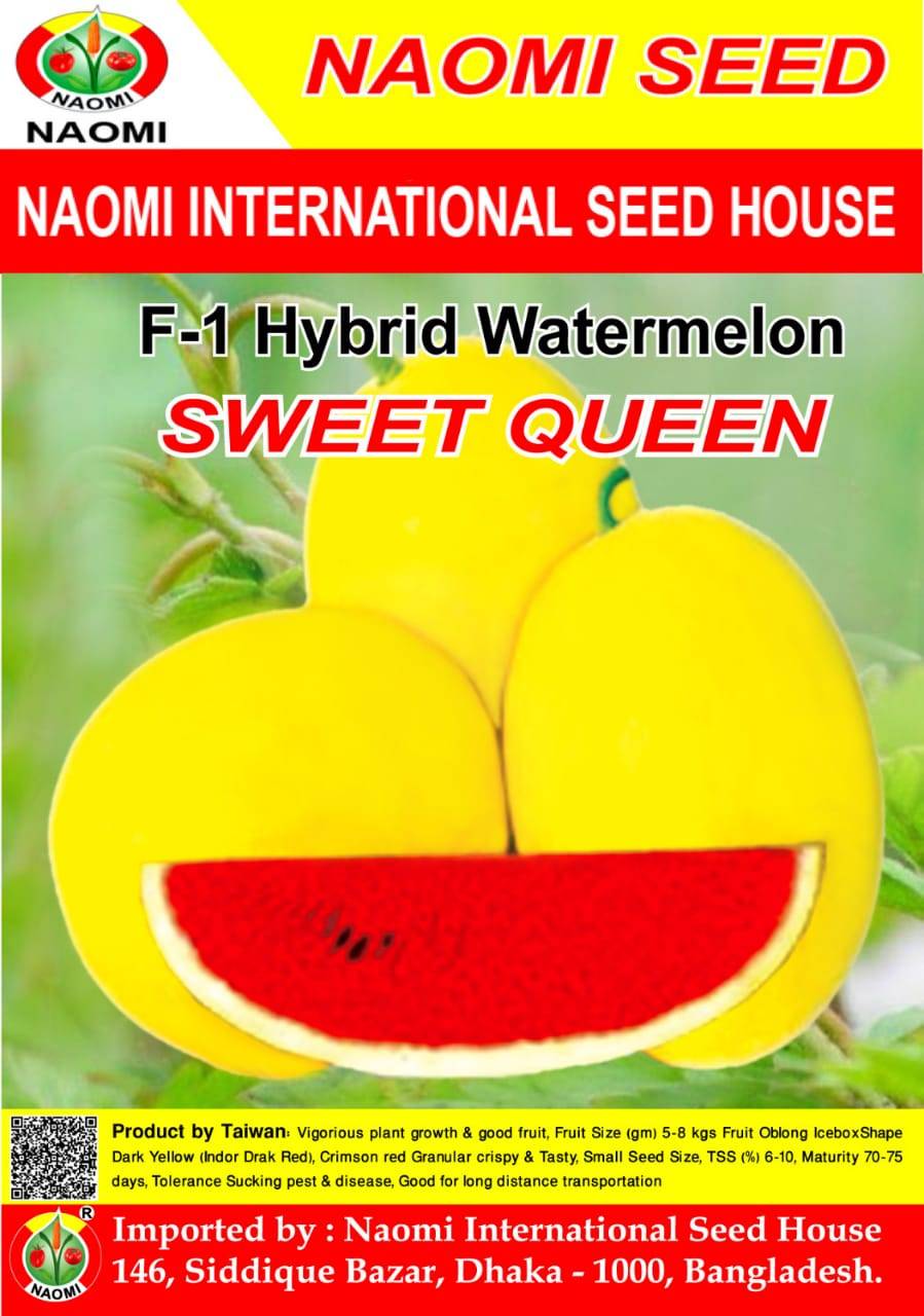 হাইব্রিড সুইট কুইন তরমুজ বীজ |Sweet Queen Watermelon