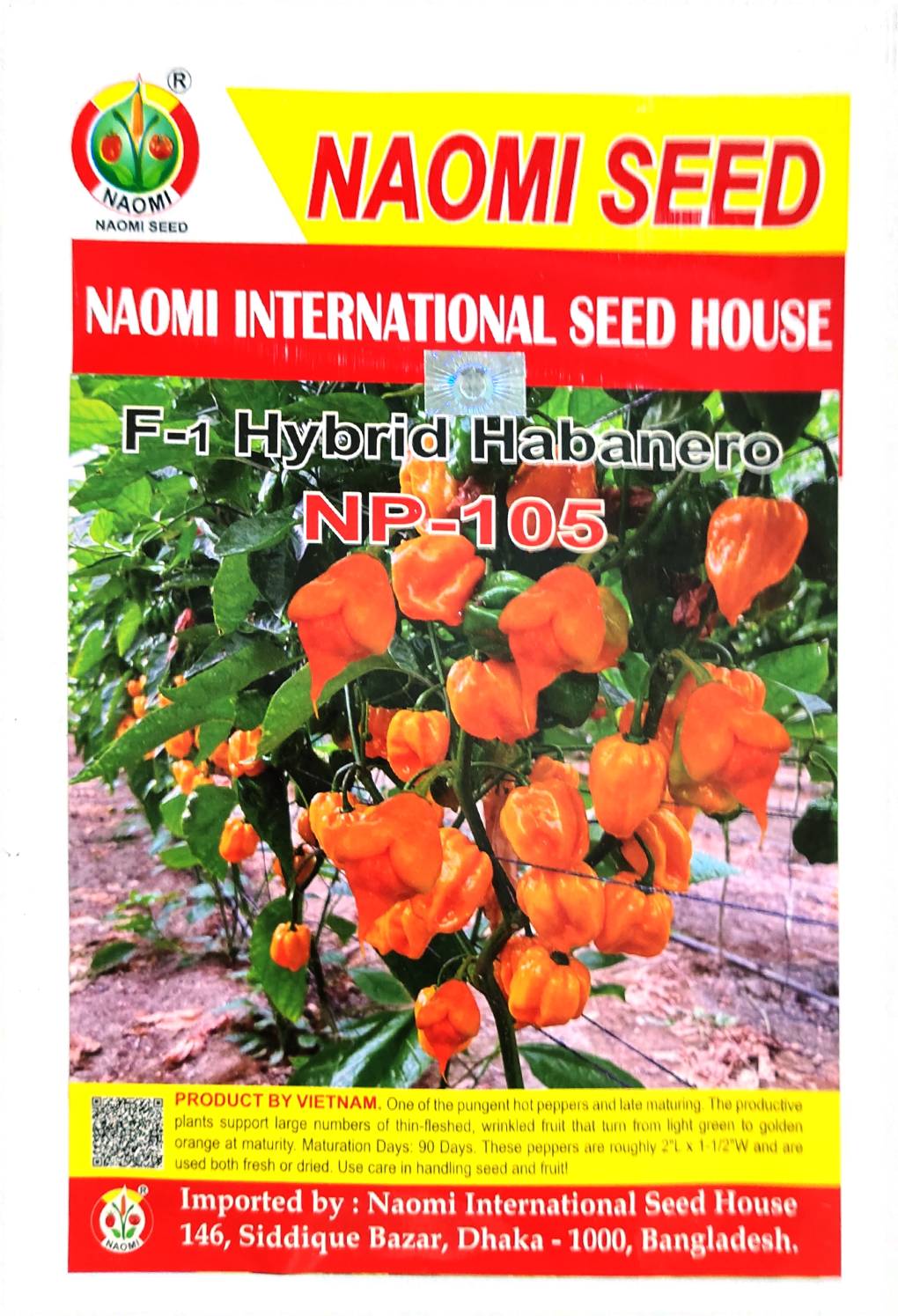 F-1 Hybrid Habanero NP-105